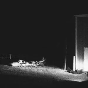 Last building burning